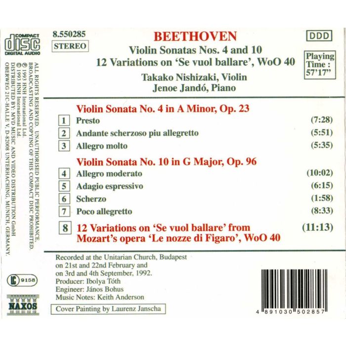 Beethoven: Violin Sonatas - slide-1