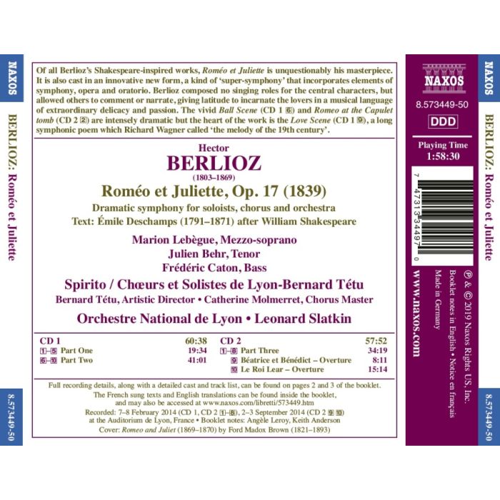 Berlioz: Roméo et Juliette - slide-1