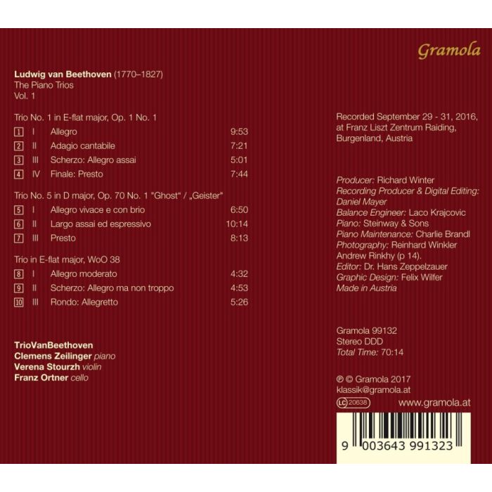 Beethoven: Piano Trios Vol. 1 - slide-2