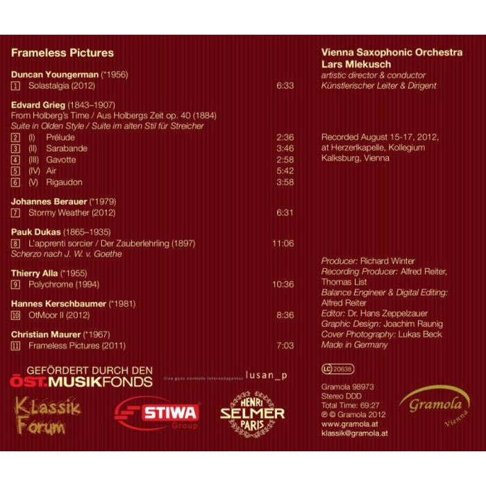 Frameless Pictures - Grieg: Holberg Suite, Dukas: The Sorcerer’s Apprentice, ... - slide-1