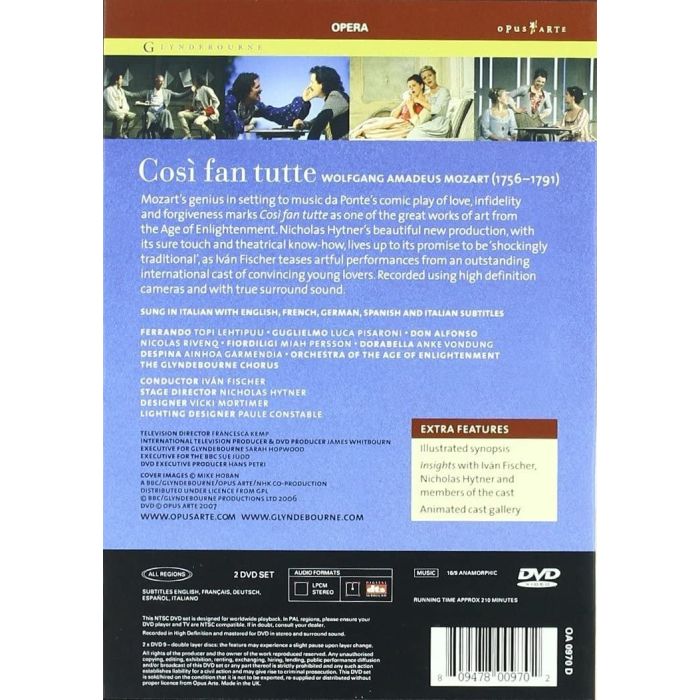 Mozart: W.A. - Cosi fan tutte - slide-1