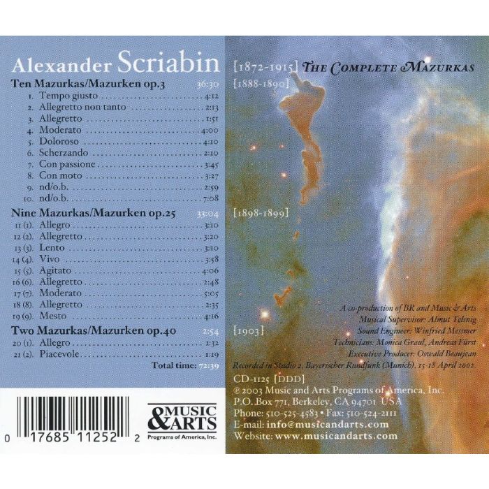 Scriabin: Complete Mazurkas - slide-1