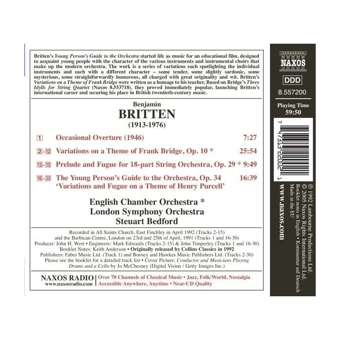 BRITTEN: Variations on a theme of Frank - slide-1