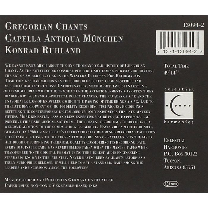 GREGORIAN CHANTS - slide-1