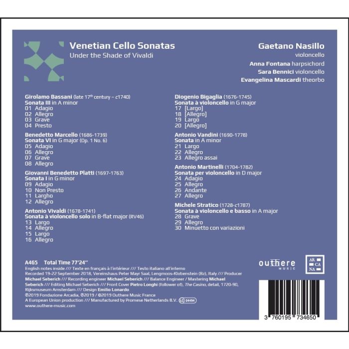 Venetian Cello Sonatas - slide-1
