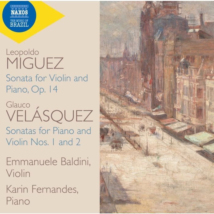 Miguez & Velasquez: Violin Sonatas