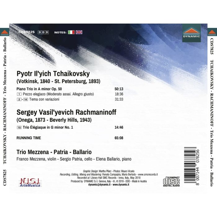 Tchaikovsky; Rachmaninov: Trios - slide-1