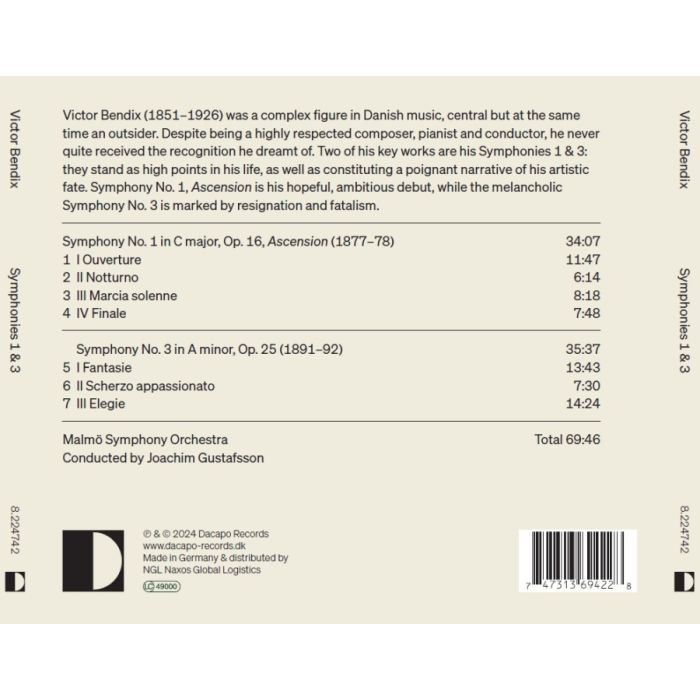 Bendix: Symphonies 1 & 3 - slide-1