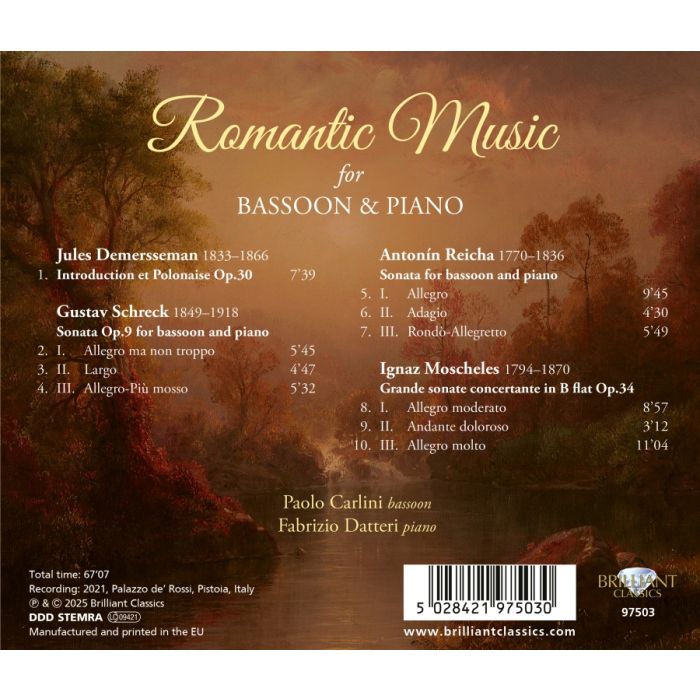 Romantic Music for Bassoon & Piano - slide-1