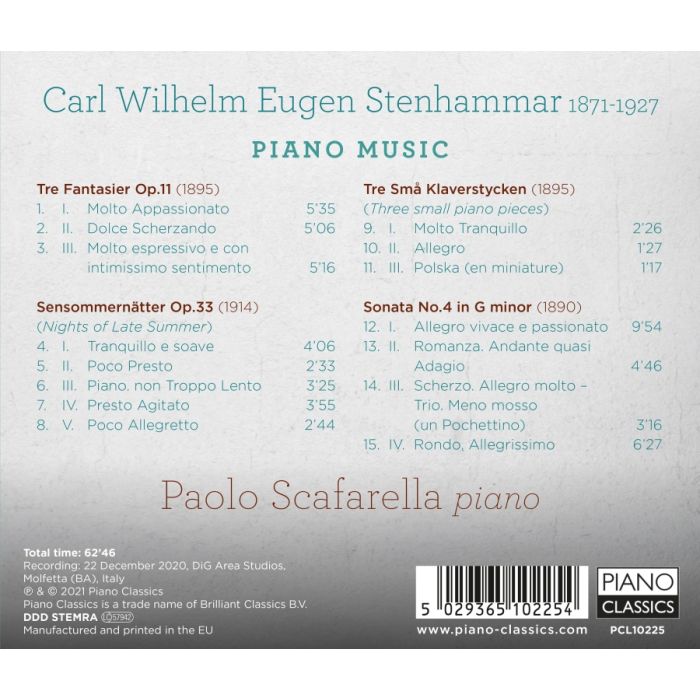 Stenhammar: Piano Music - slide-1