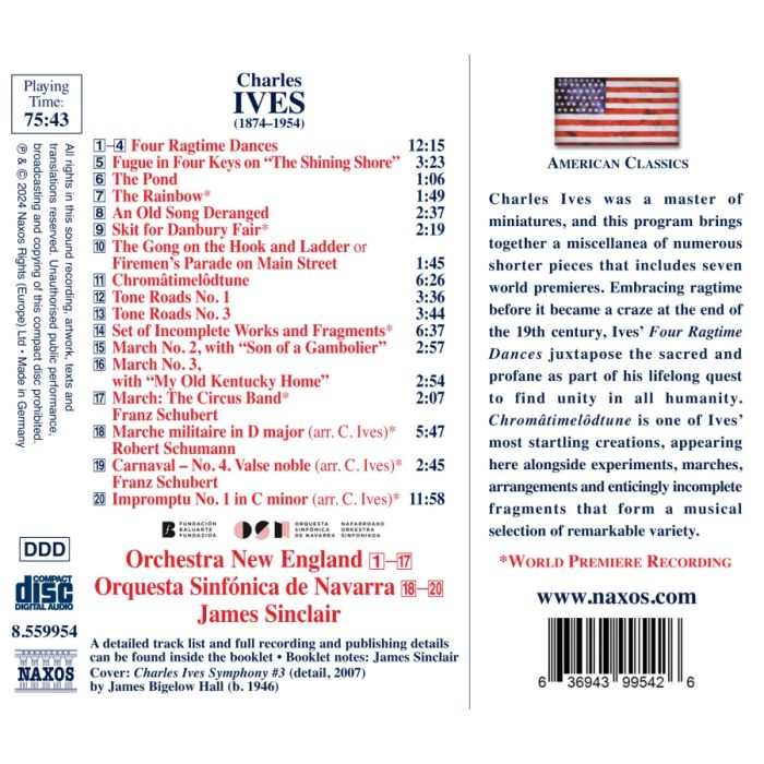 Ives: Orchestral Works - slide-1