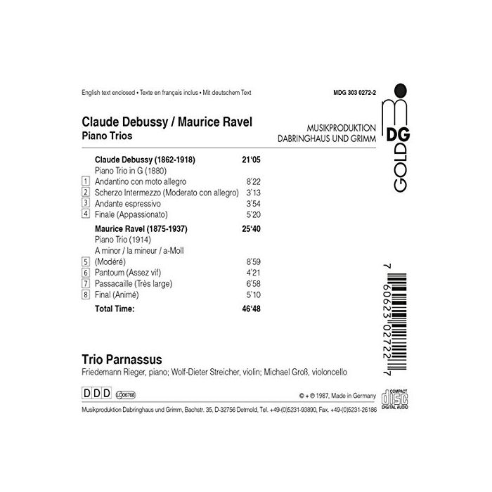 Debussy & Ravel: Piano Trios - slide-1