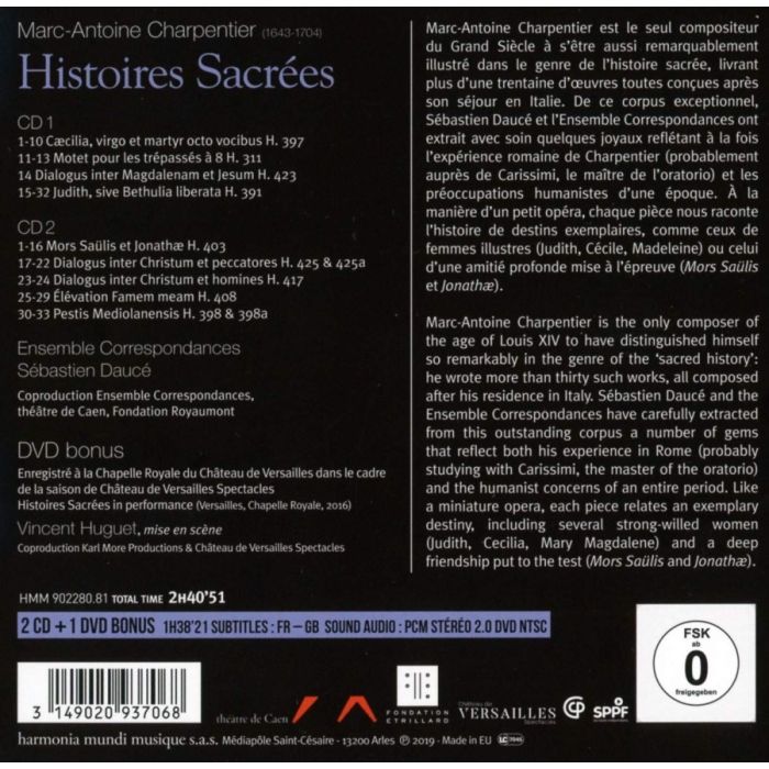 Charpentier: Histoires sacrées - slide-1