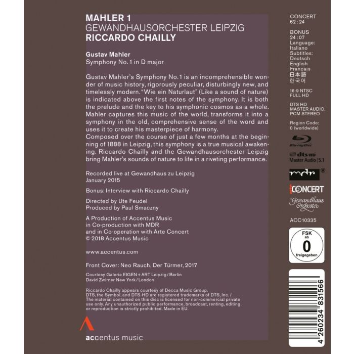 Mahler: Symphony No. 1 