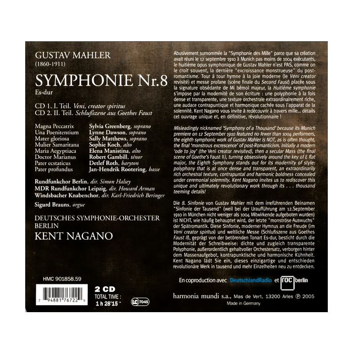 Mahler: Symphony No. 8 - slide-1