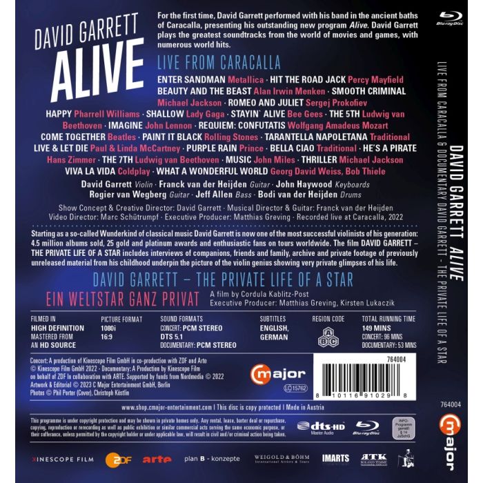 David Garrett: Alive - slide-1
