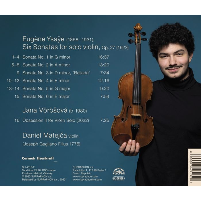 Ysaÿe: Six Sonatas for Solo Violin - slide-1