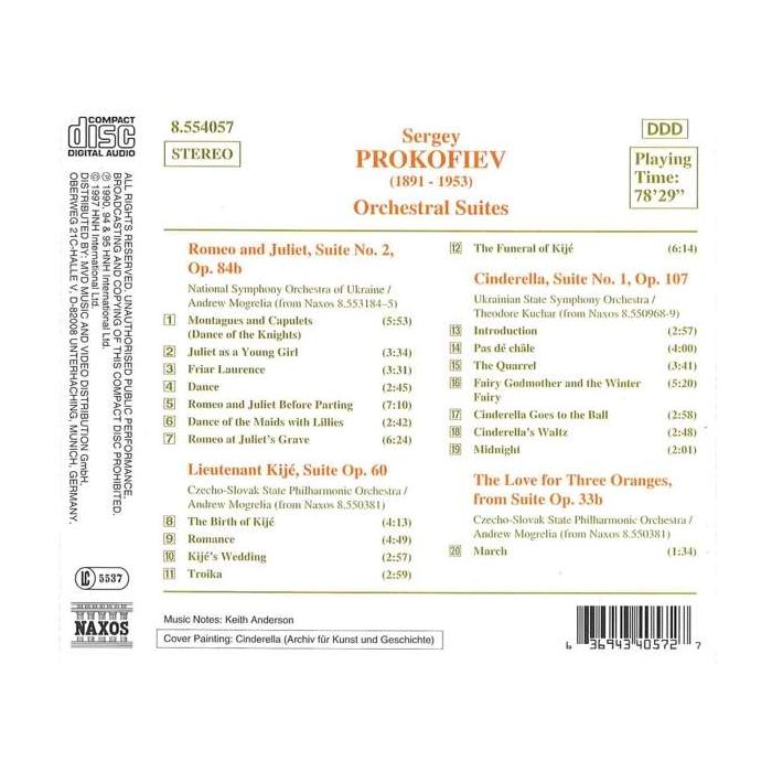 PROKOFIEV: Orchestral Suites - slide-1