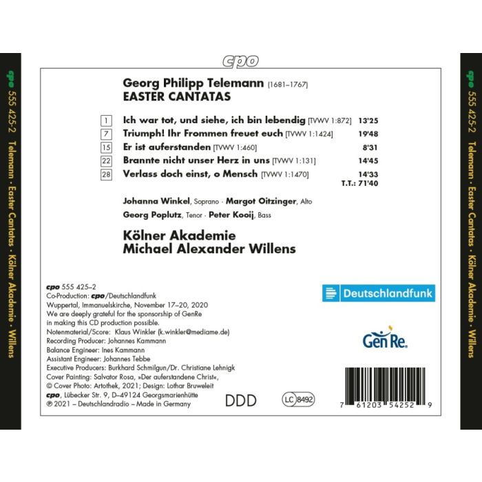 Telemann: Easter Cantatas - slide-1