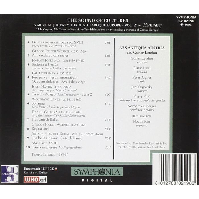 The Sound Of Cultures, Vol. 2, Baroque Hungary - slide-1