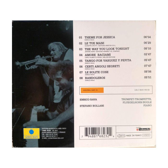 RAVA/BOLLANI: Montreal Diary/B - slide-1