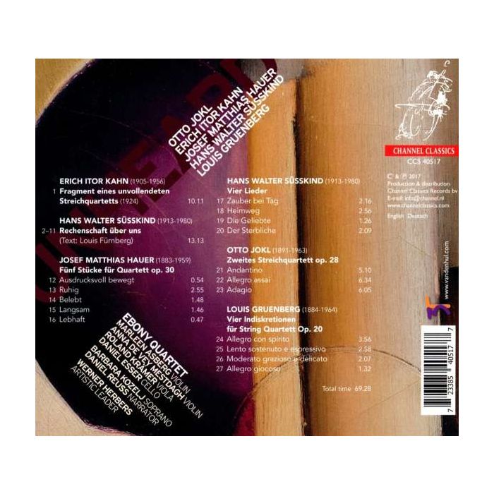 Unheard - Kahn; Süsskind; Hauer; Jokl; Gruenberg - slide-1