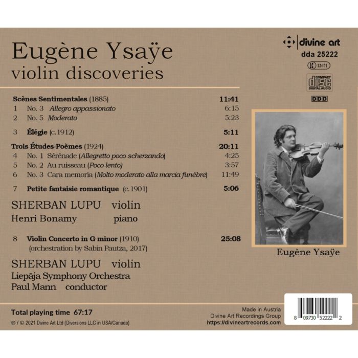 Ysaye: Violin Discoveries - slide-1
