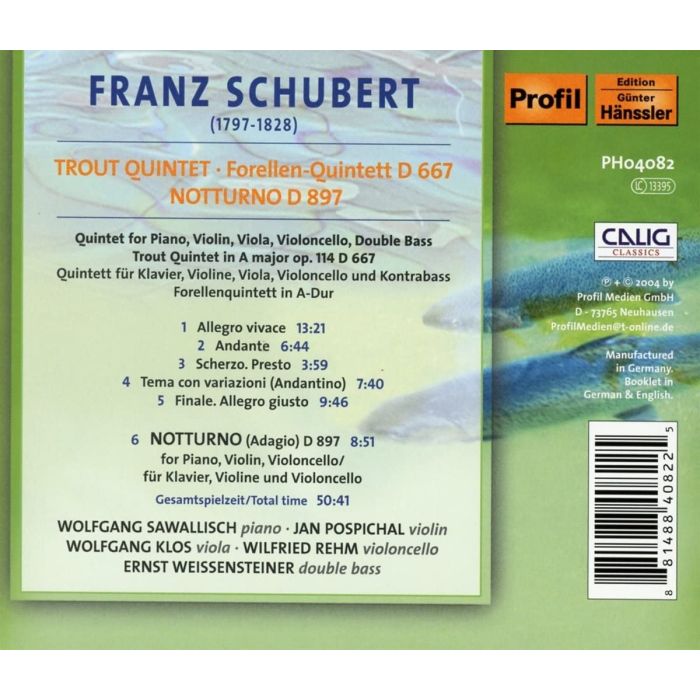 Schubert: Trout quintet - slide-1