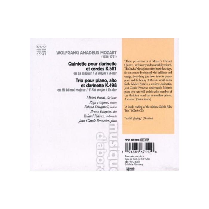 Mozart: Quintette pour clarinette - slide-1