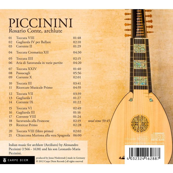 Piccinini: Works for Archlute - slide-1