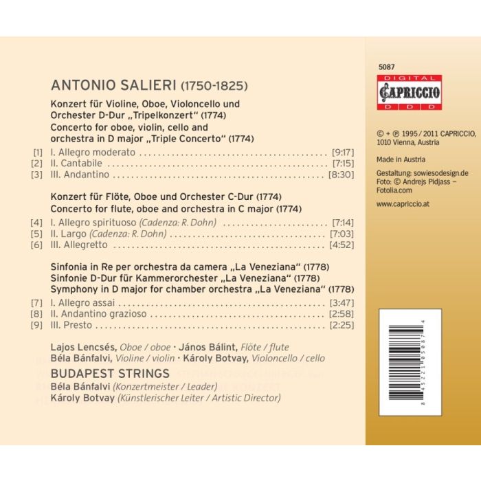 Salieri: La Veneziana - Concertos - slide-1