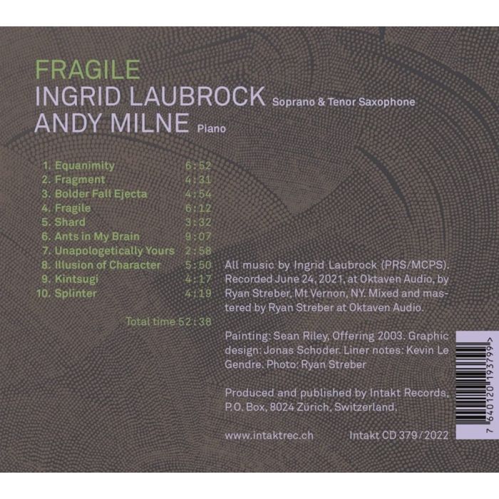 Laubrock / Milne: Fragile - slide-1