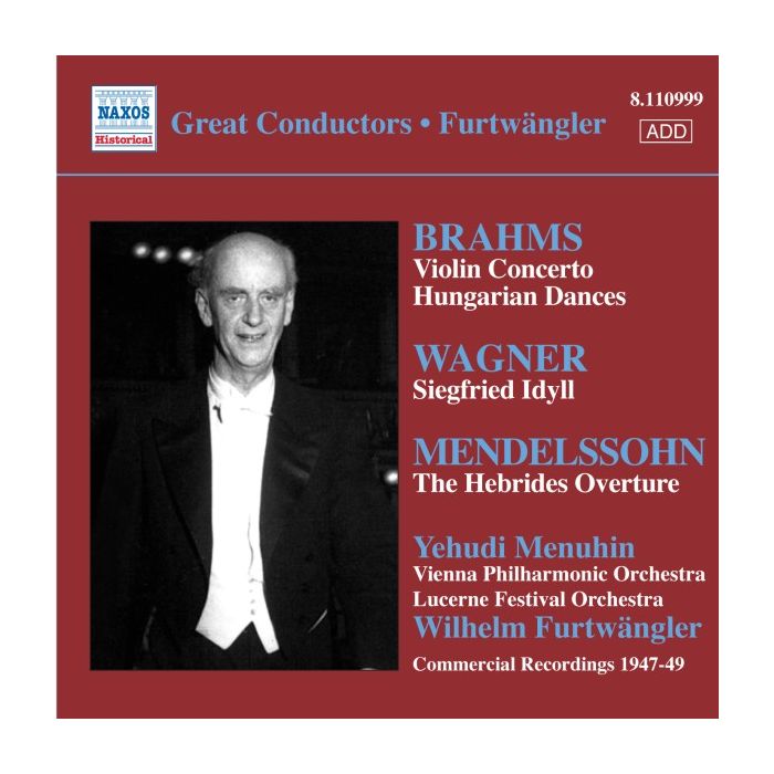 BRAHMS: Violin Concerto / WAGNER: Siegfried Idyll