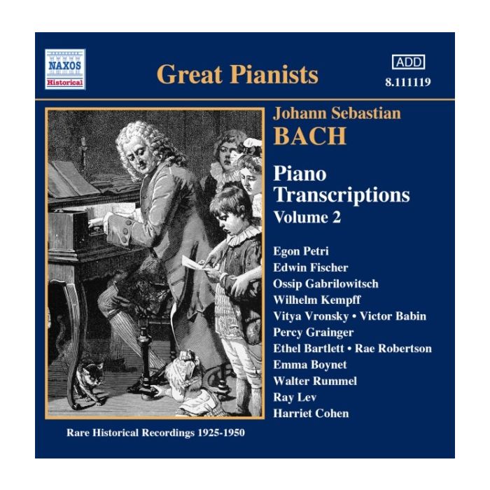 Bach: Piano Transcriptions Vol. 2