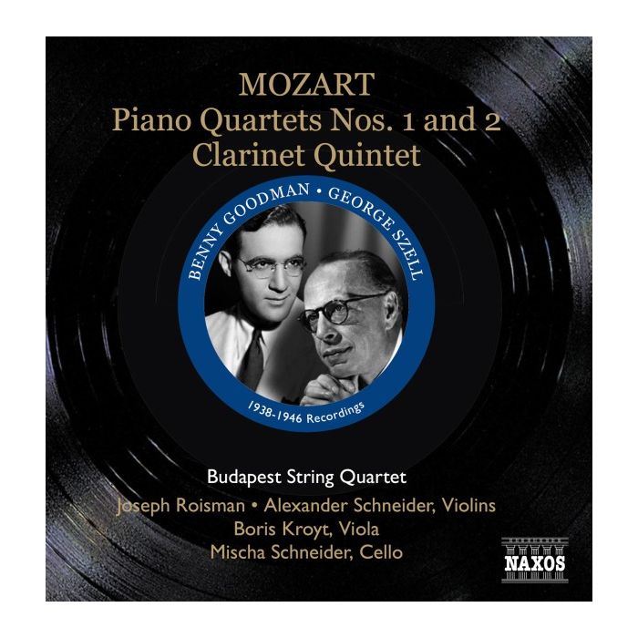MOZART - Piano Quartets Nos. 1 & 2, Clarinet