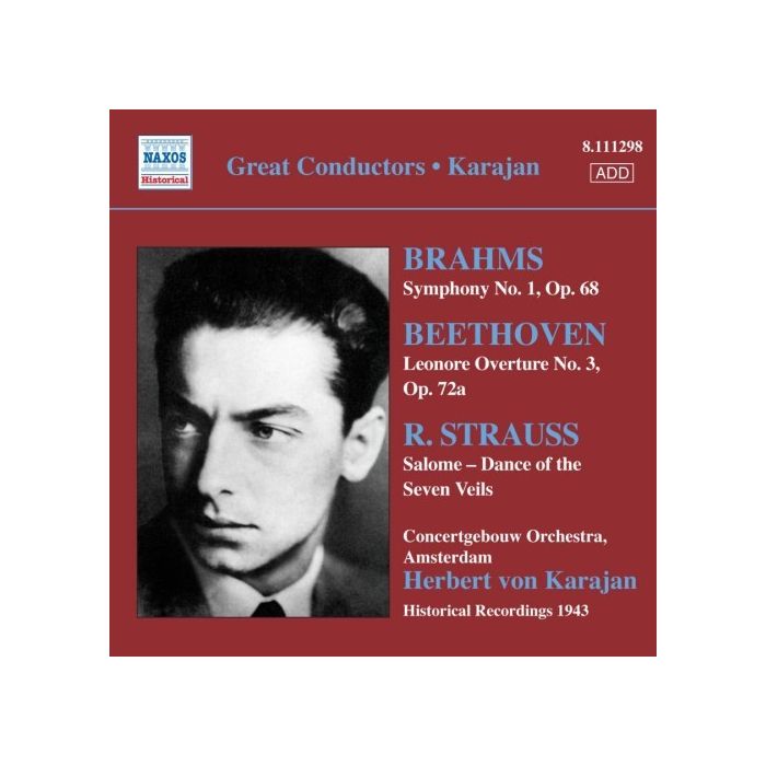 BRAHMS: Symphony No. 1 / BEETHOVEN: Leonore Overture No. 3 / STRAUSS: Salome: Dance of the Seven Veils