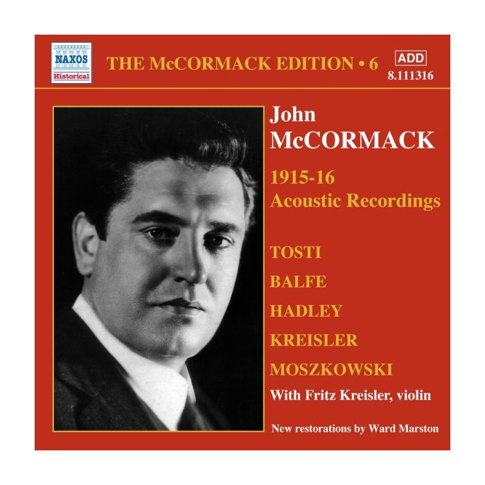 McCormak Edition Vol. 6 - The Acoustic Recordings / 8.111316