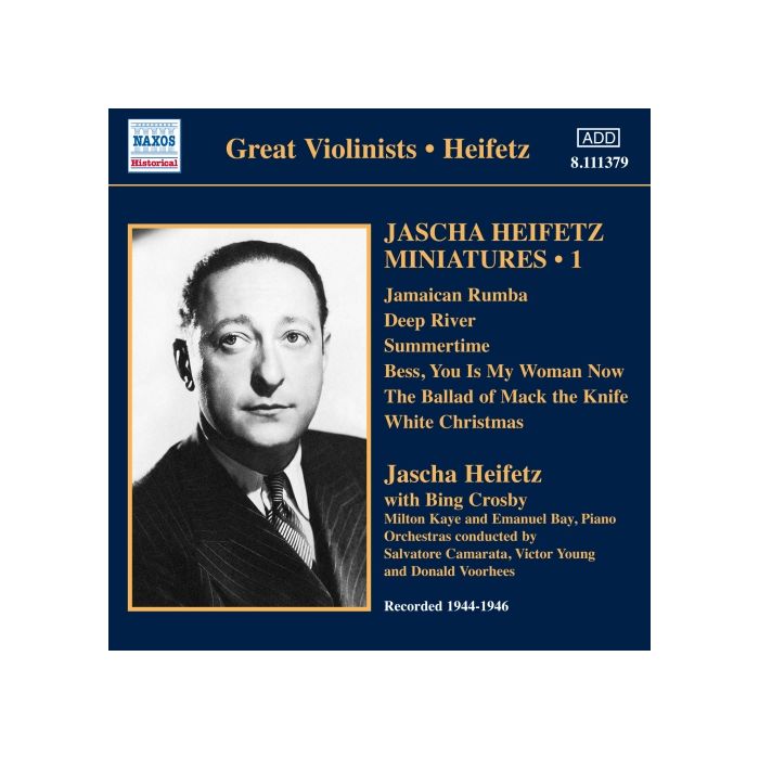 Jascha Heifetz: Miniatures • 1 - Jamaican Rumba, Summertime, Mack the Knife, White Christmas, …