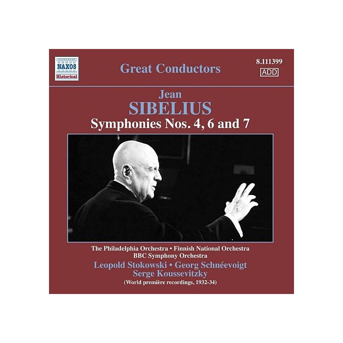 Sibelius: Symphonies Nos. 4, 6 and 7