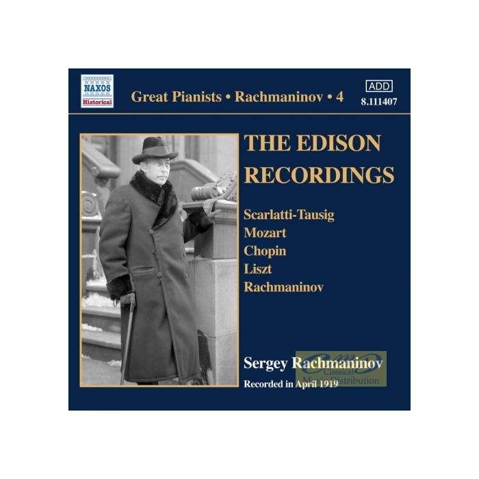 Rachmaninov: Piano Solo Recordings Vol. 4 - The Edison Recordings