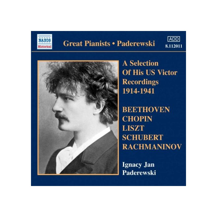 Paderewski: US Victor Recordings - 1914-1941