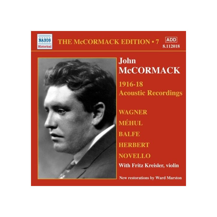 McCormack Edition 7 - Acoustic Recordings 1916-18