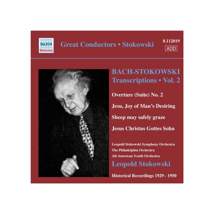 BACH - STOKOWSKI: Transcriptions Vol. 2, nagr. 1929-1950
