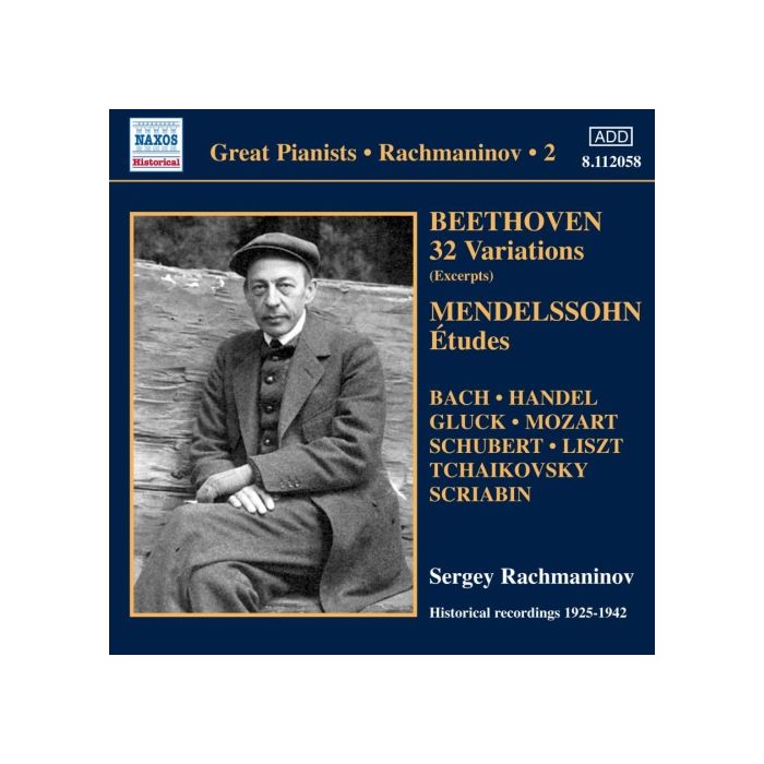 Rachmaninov: Solo Piano Recordings Vol. 2 - Beethoven, Mendelssohn, ...