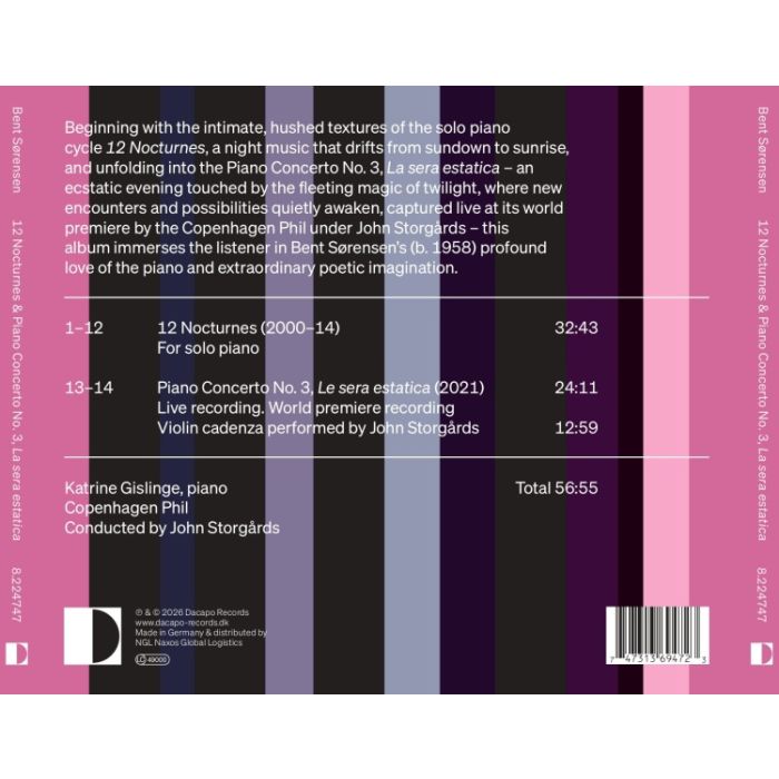 Sørensen: 12 Nocturnes & Piano Concerto No. 3 - slide-1
