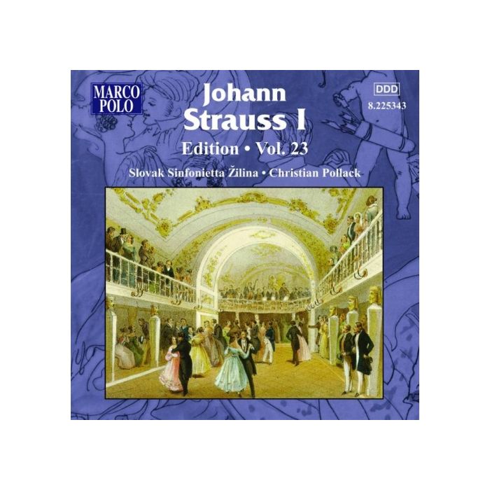 Strauss Johann Edition Vol.23 - polki, walce, marsze