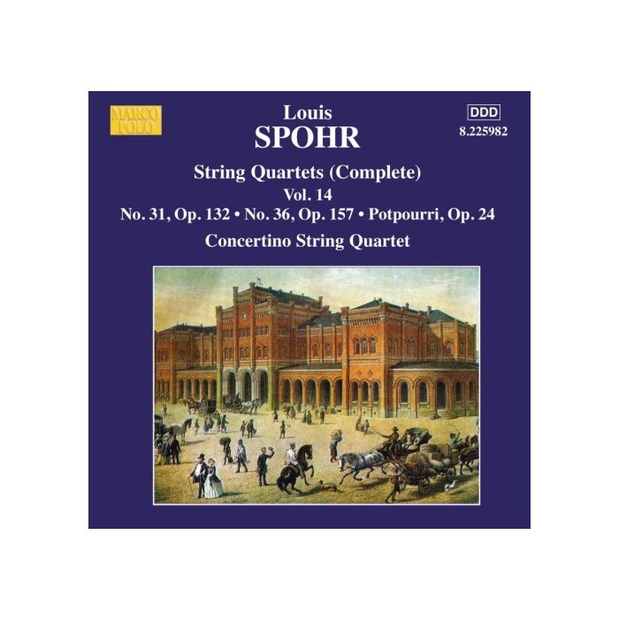 Spohr: String Quartets Vol. 14 - Nos. 31 and 36