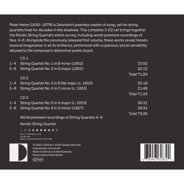 Heise: Complete String Quartets - slide-1