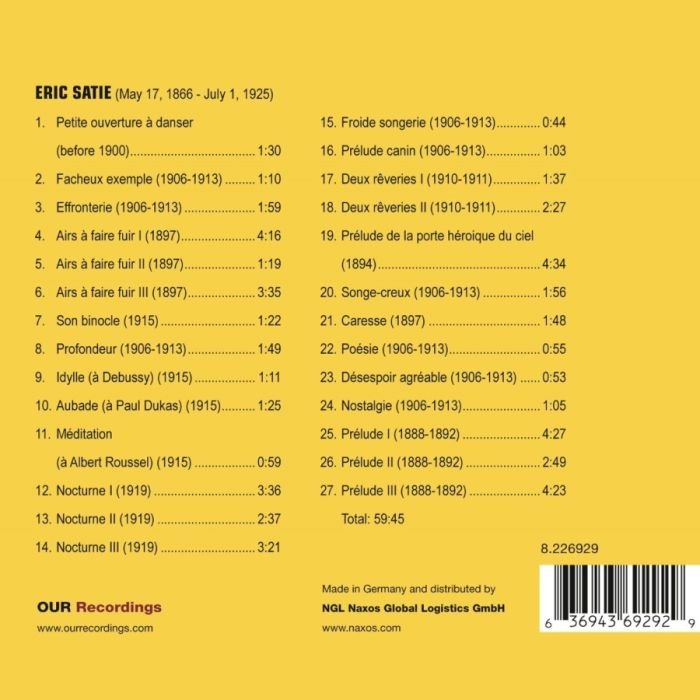 Satie: Surprises - slide-1