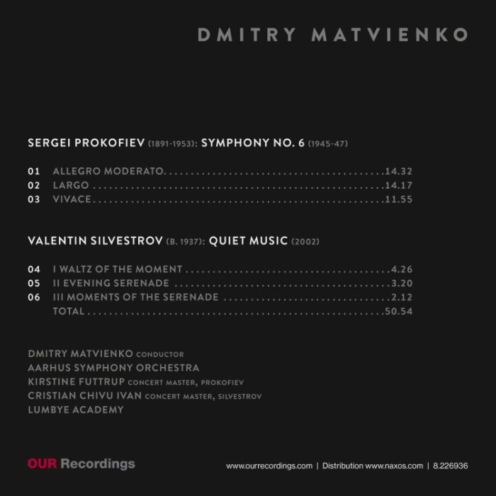 Prokofiev: Symphony No. 6; Silvestrov: Silent Music - slide-1